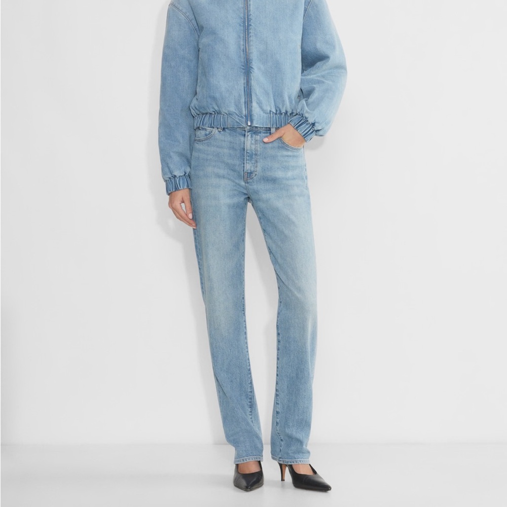 NEW Aritzia The '90s Sculpt Mid-Rise Straight Jean - Picture 2 of 5